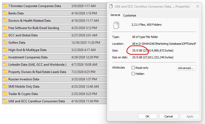 UAE Database Bundle Offer: Dubai & Abu Dhabi Property Owners Data + All Corporate Data + LinkedIn Global Data + All Everything on Website + Plus FREE Life Time Updates 3 UAE Database Bundle Offer: Dubai & Abu Dhabi Property Owners Data + All Corporate Data + LinkedIn Global Data + All Everything on Website + Plus FREE Life Time Updates - Image 3
