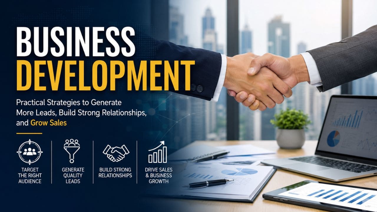 Business Development: Practical Strategies That Help Companies Generate More Leads, Build Strong Relationships, and Grow Sales